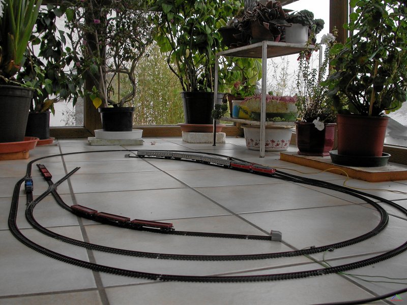 DSCN7793a.JPG - Die Enntalbahn zu Gast in Waiblingen - Montag, 25 Dezember 2006