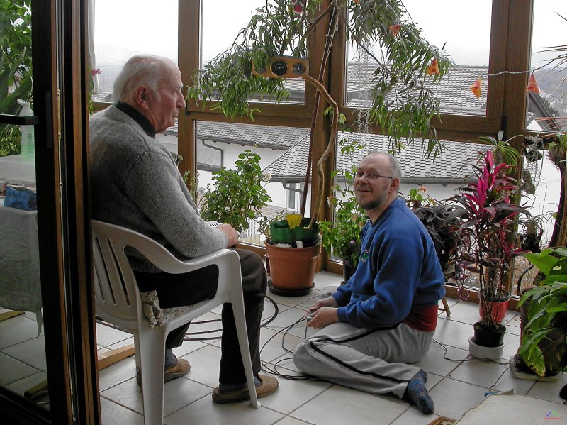 DSCN7803a.JPG - Die Enntalbahn zu Gast in Waiblingen - Montag, 25 Dezember 2006